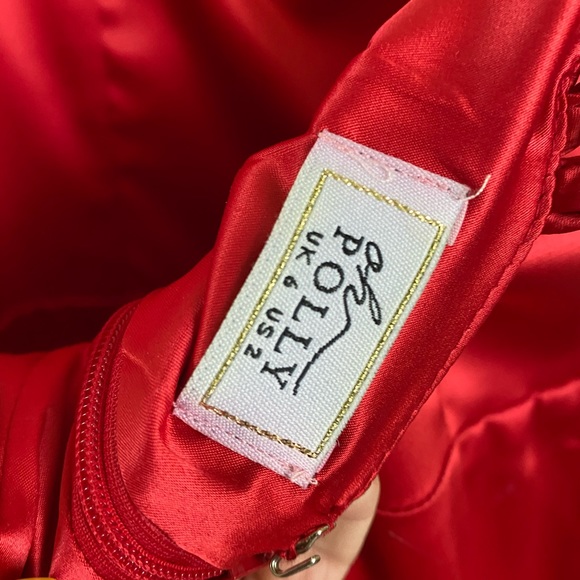 Oh Polly Red Dress - Picture 6 of 6